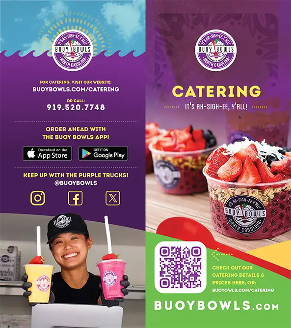 Buoy Bowls catering brochure PDF thumbnail