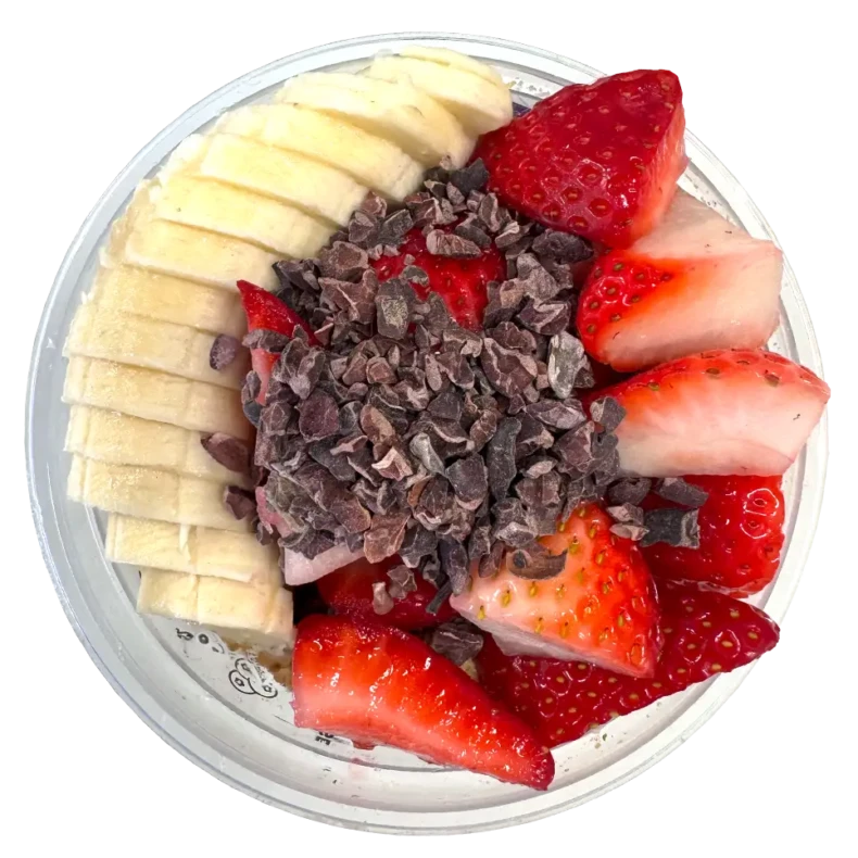 The Coconutty Bowl from Buoy Bowls with coconut and açaí base