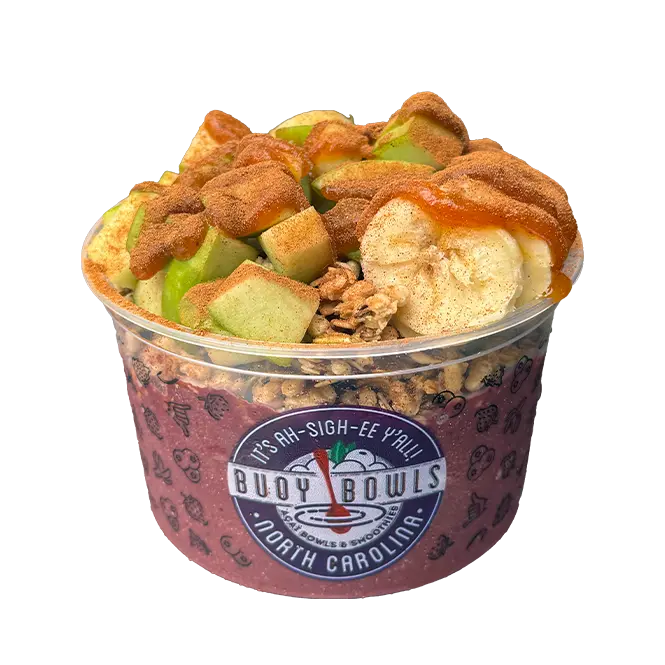The Apple Cinnamon Bowl from Buoy Bowls from the Fall Seasonal Menu