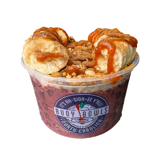 The Pumpkin Butter Bowl from Buoy Bowls from the Fall Seasonal Menu