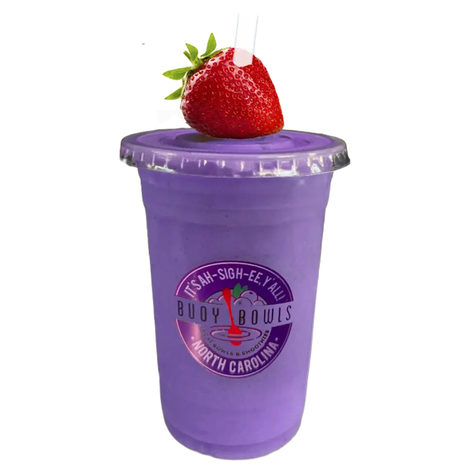 The Tropical Ube Smoothie from Buoy Bowls
