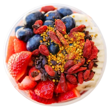 The Hau'Oli Bowl from Buoy Bowls with açaí base