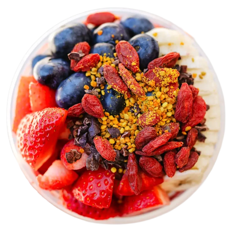The Hau'Oli Bowl from Buoy Bowls with açaí base