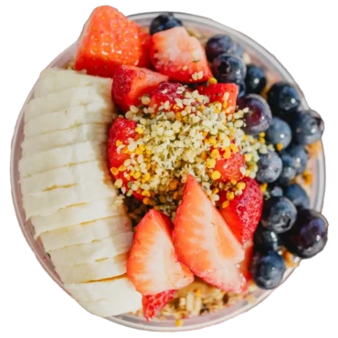 The Maui Wowie Bowl from Buoy Bowls with açaí base