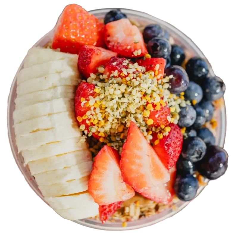 The Maui Wowie Bowl from Buoy Bowls with açaí base