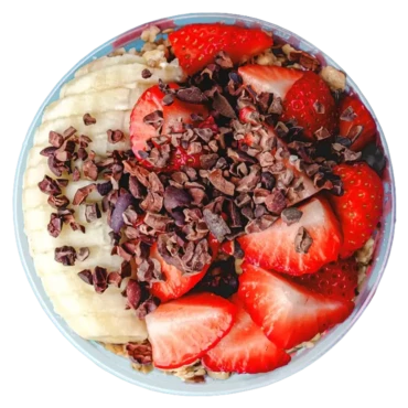 The Surfs Up Bowl from Buoy Bowls with açaí base