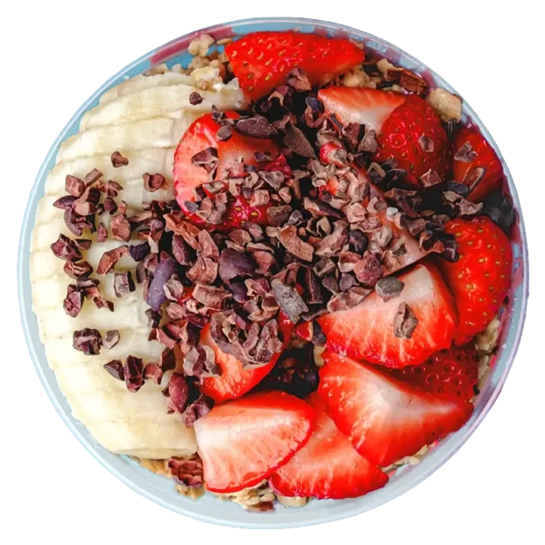 The Surfs Up Bowl from Buoy Bowls with açaí base