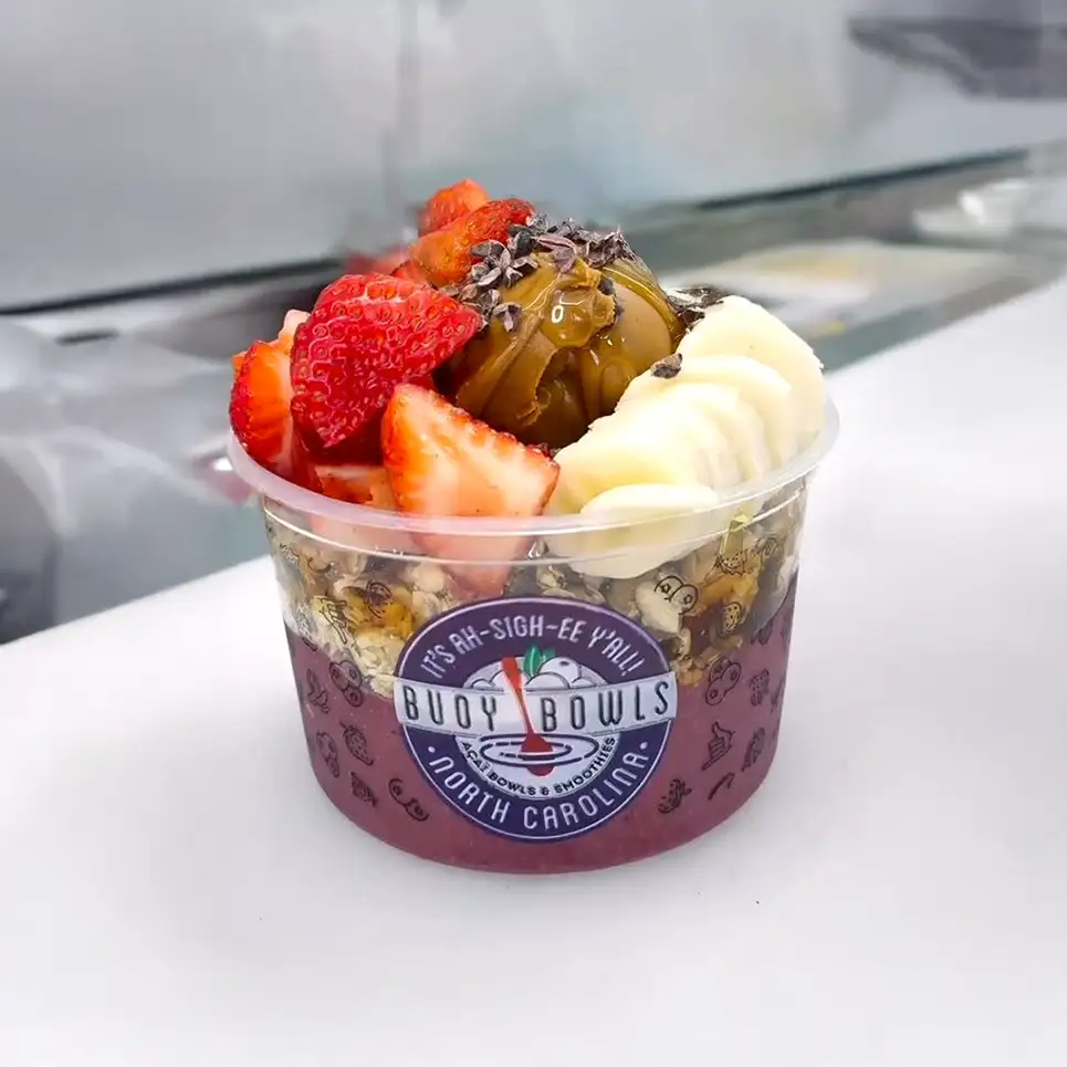 The Cookie Butter Bowl from Buoy Bowls from the Açaí & Pitaya menu