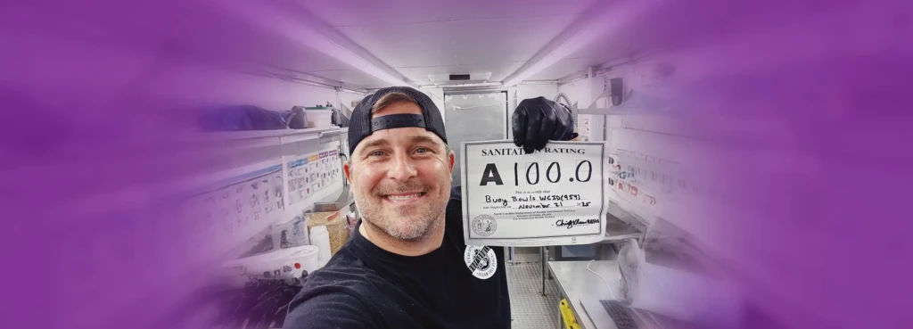 We Aced Our Health Inspection Test!