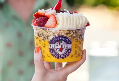 Buoy Bowls Mango Blend Menu